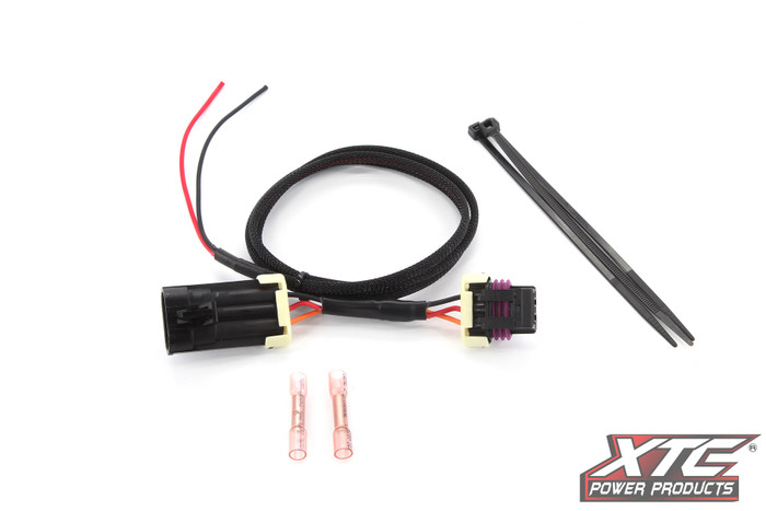 Honda Pioneer Tail Light Power Harness for License Plate and Whip Lights