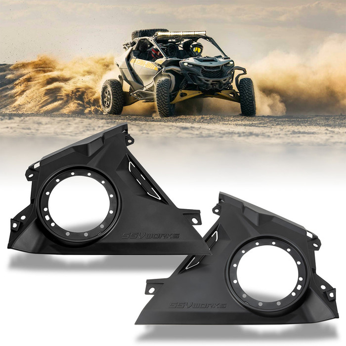 2024-2025 Can-Am Maverick R Front-Dash 6.5" Speaker-Panels