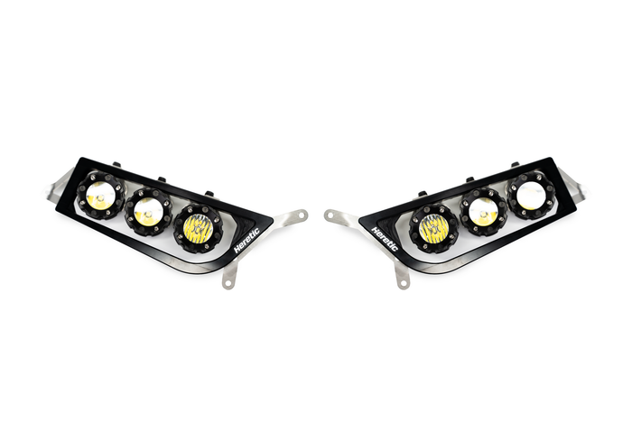 Polaris RZR XP 1000 LED Headlights - Heretic Studio