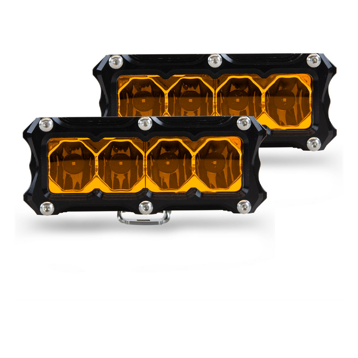 Heretic Studio BA-4 Amber LED Pod Light - 2 Pack