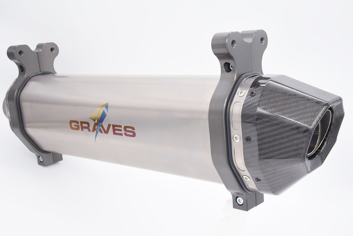 Graves Motorsports Honda Talon 1000R / Talon 1000X-4 Cat-Back Slip-On Performance Exhaust