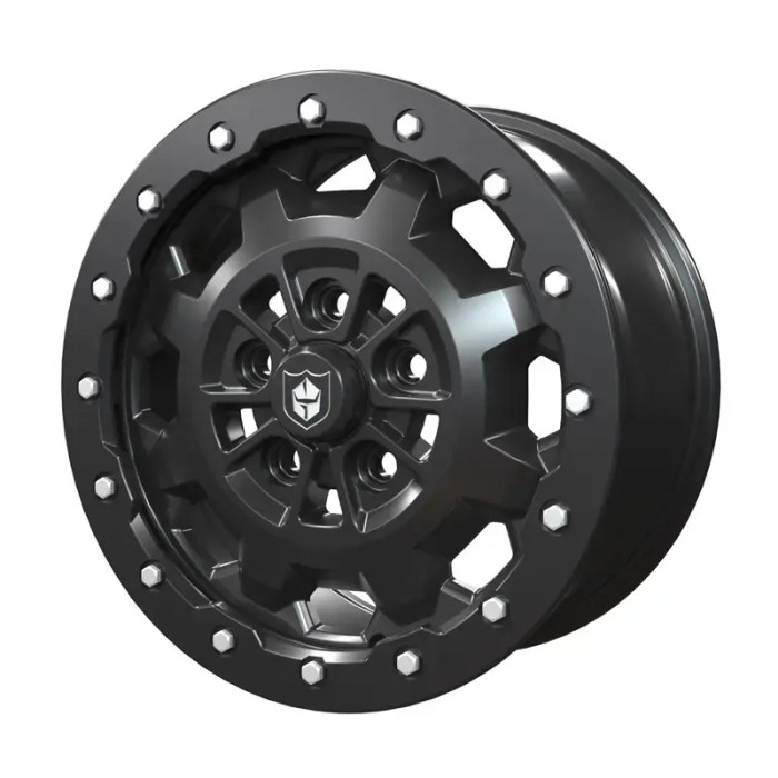 Pro Armor Polaris RZR Pro R / Pro S / Turbo R 5304 Beadlock Wheel - 15x7 - Black