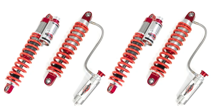 Walker Evans Honda Pioneer 500/520 Piggyback/Remote Reservoir Performance Coilover Shocks