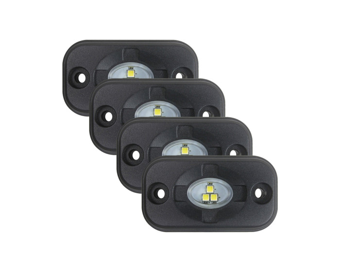 3" 9W LED Rock Light Kit with Wiring Harness