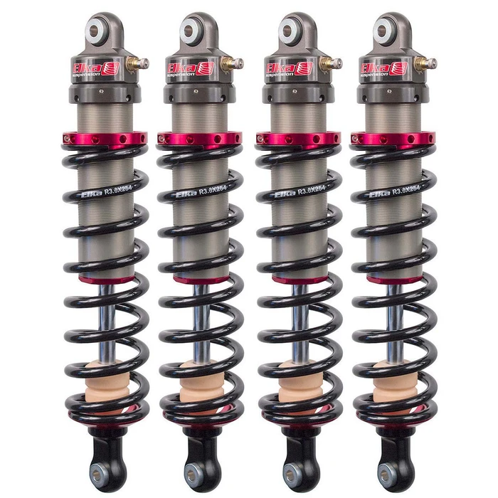 Elka Stage 1 Performance Coilover Shocks for Kawasaki Mule PRO-DXT / PRO-FXT, 2015-2024