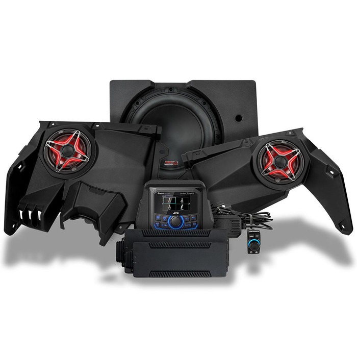 Can-Am Maverick X3, Phase-3 V-Spec 3-Speaker 1650 watt Sound System w/ JVC - 2017-2026