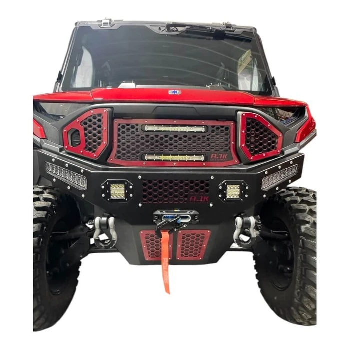 Polaris Ranger 1500XD Front Bumper with Winch Mount & Optional Lights