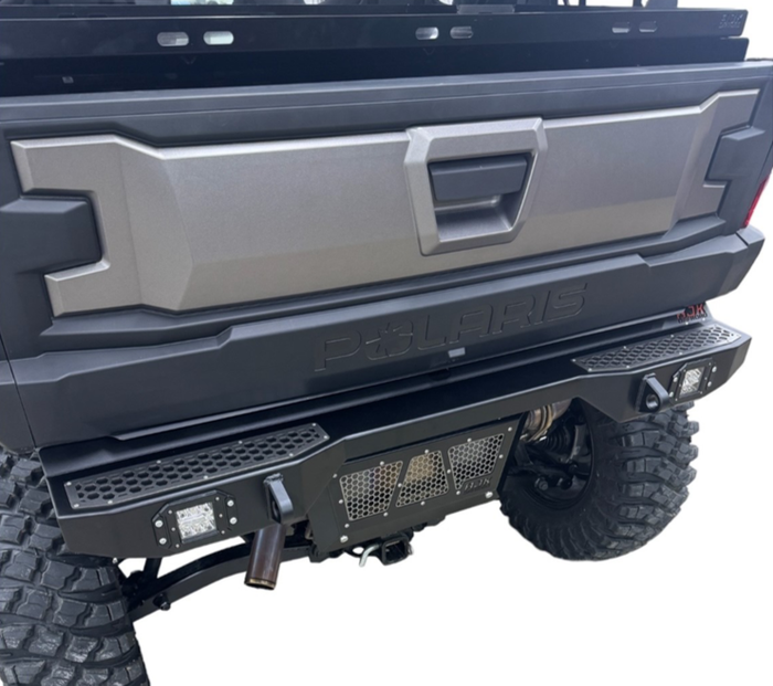 Polaris Xpedition Rear Bumper with D-Ring Tow Mounts & Optional LED Backup Lights