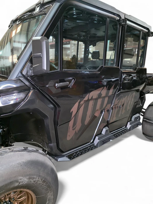 Can Am Defender HD10 Rocker Guard Side Entry Steps (4 Seat) 2016-2026