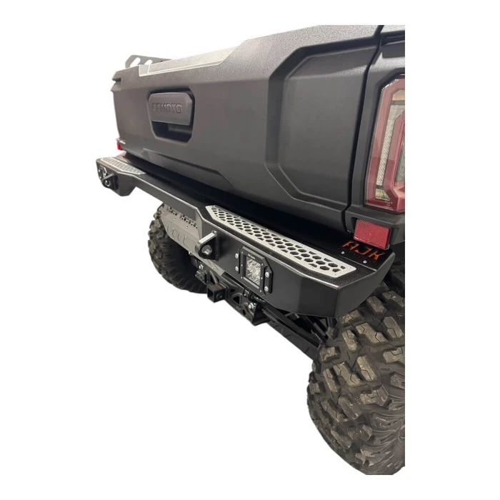 CF Moto UForce U10 Rear Bumper - with D-Ring Mounts, Light Mounts & Top Tread Plate - 2025-2027