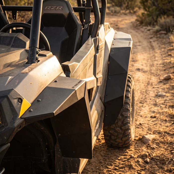 Polaris RZR Pro XP & Turbo R Mud Flap Fender Extensions | Trail Armor