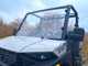2015-2025 Mid-Size/2-Seat Polaris Ranger Windshield with Slide Vents - Hard Coated Polycarbonate Polaris Ranger Front Windshield