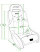 GT3 Suspension Seats Kit for Polaris  PRO R (Pair)