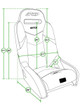 GT3 Suspension Seats Kit for Polaris PRO XP (Pair)