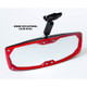 Halo-R Rearview Mirror with ABS Bezel – Polaris Pro-Fit Ranger Header Panel