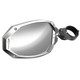 Kawasaki Mule Pro Photon Series Side View Mirror with Cast Aluminum Body & Bezel (Pair)