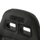 Simpson Racing Vortex II Off-Road Polaris RZR Suspension Seats Black/Black PAIR