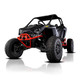 Polaris RZR Turbo R/4 Front Tube Bumper with Winch Mount