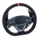 EVP.MOde Steering Wheel with Multi Function & Carbon Fiber Paddles and Quick-Release Hub Adapter Kits for Can-Am Maverick R