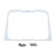 Polaris RZR 200 Gauge Bezel White
