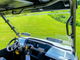 Kawasaki Mule PRO-FX and FX/T Windshield with Comfort Flow Vents - Hard Coated