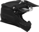 Fly Racing Trekker Solid Helmet - Matte Black