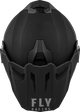 Fly Racing Trekker Solid Helmet - Matte Black