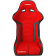 Corbeau FX1 Pro Fixed Back Race Seat - Red Cloth / Vinyl