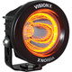 Vision X 3.7" Optimus Round 15º Beam with Amber Halo LED Light Kit