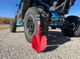 Krazy Beaver Mini Shovel with guard - Textured Red Head / Black Handle