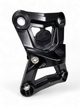 Polaris RZR Turbo R/Pro R Radius Rod Plate with Tow Hook Black - 2022-2025