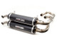 Trinity Racing Polaris General 1000 Dual Full Performance Exhaust System