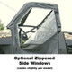 Honda Pioneer 700 Upper Soft Doors & Rear Window with Zippered Side Windows