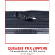 Upper Soft Doors with Zipper Polaris RZR Trail 900 / 1000 - fits 2021-2026 RZR Trail S 1000 & Trail 900