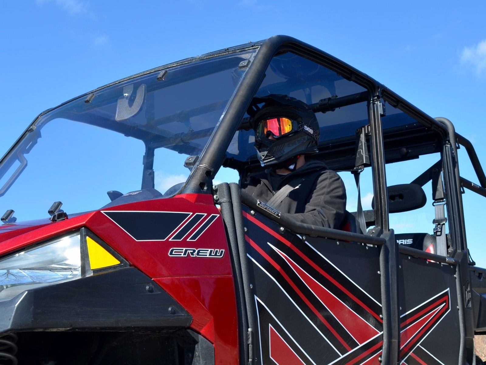 Polaris Ranger Riders Polaris Ranger 1000 Crew Tinted Roof | Trailworx UTV