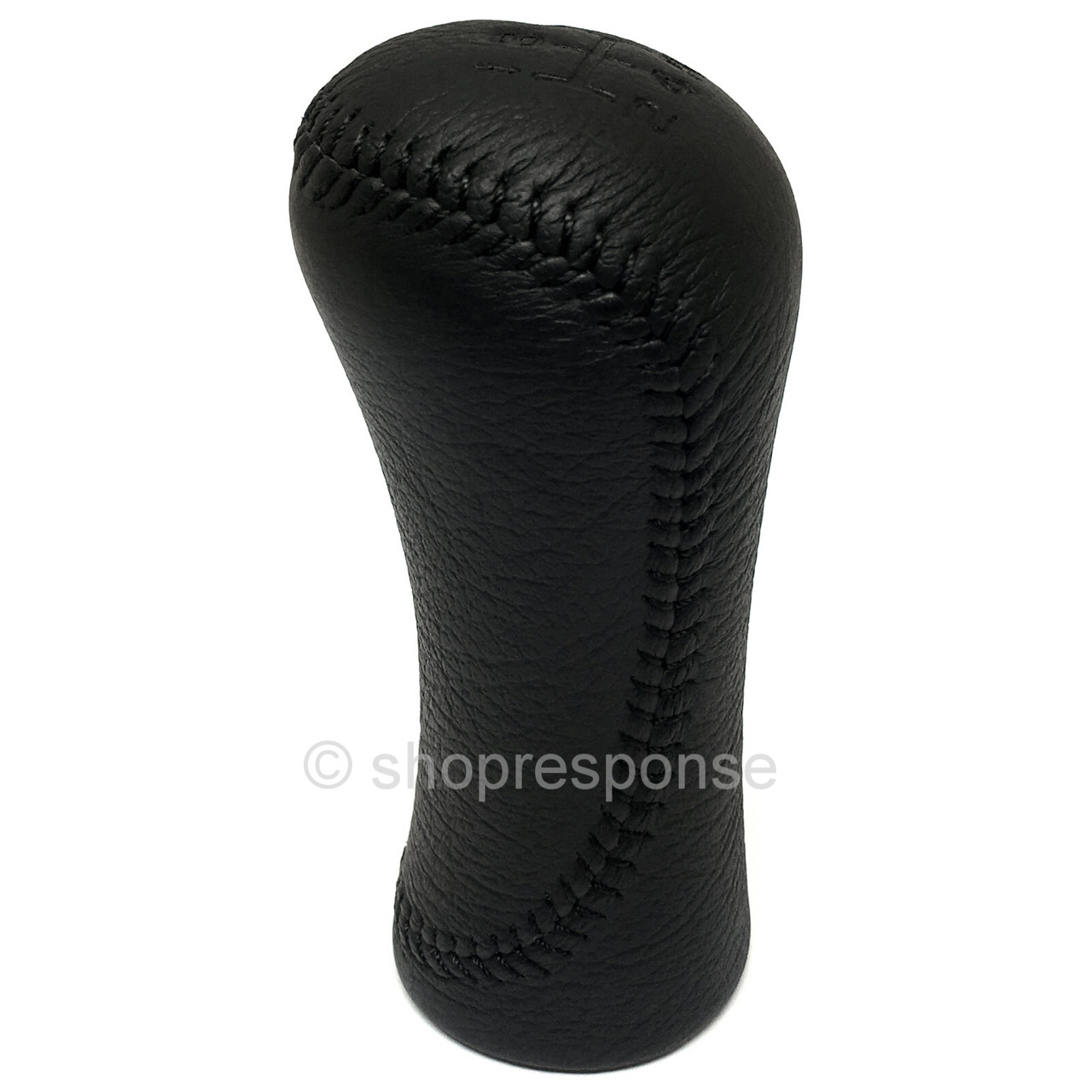 OEM Nissan 9096 300ZX Z32 Black Leather Shift Knob (3286530P01