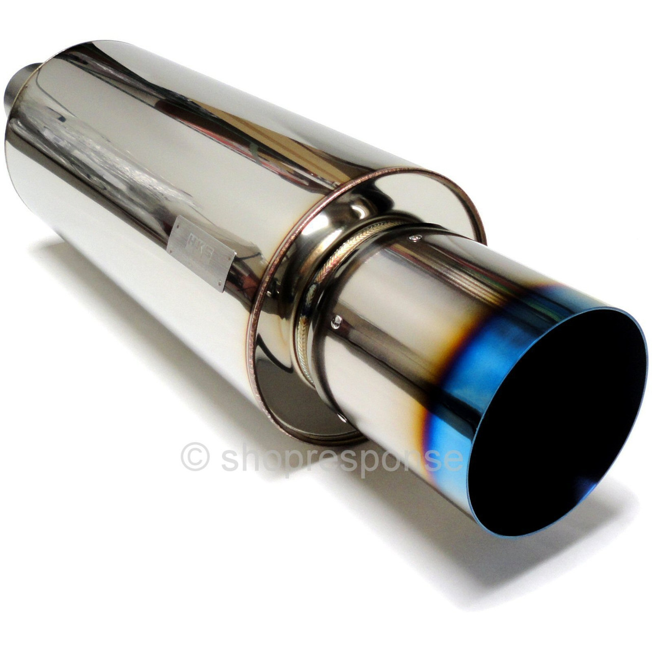HKS 34005-FK002 Hi-Power Titan-TP Universal Muffler Exhaust