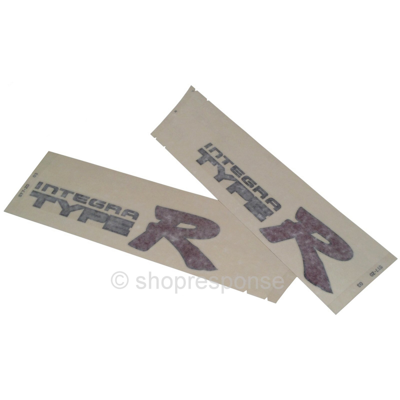 OEM Honda 94-01 Acura Integra DC2 INTEGRA TYPE R Side Decals