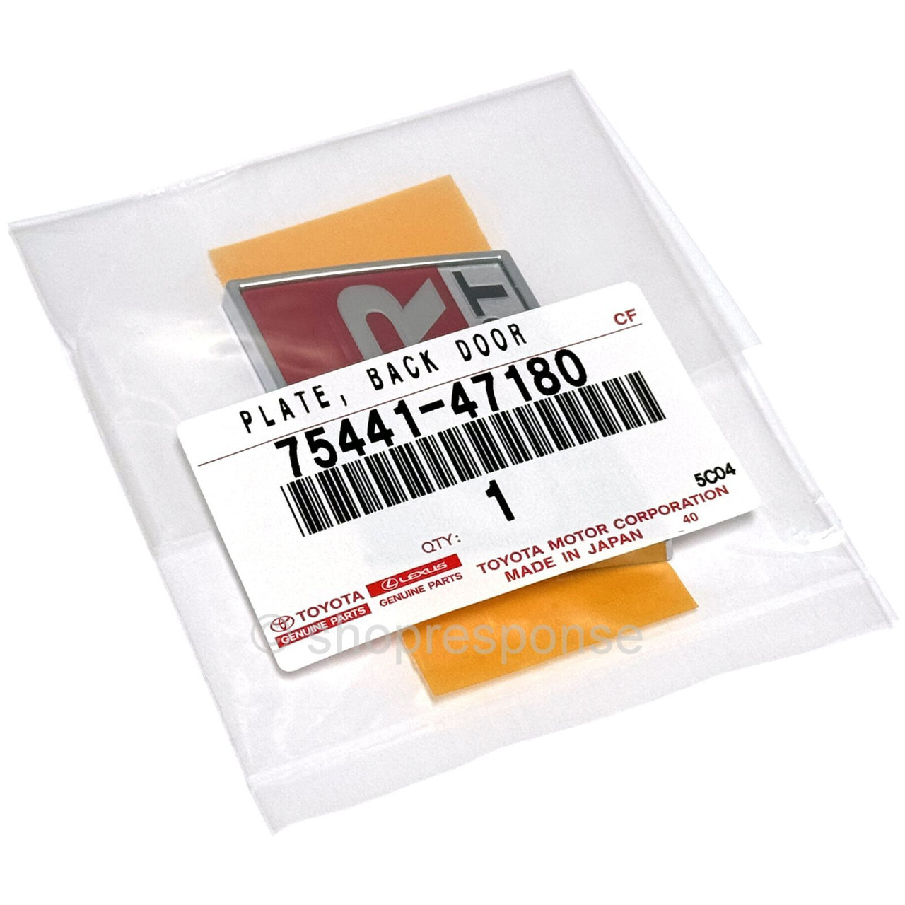 OEM / JDM Toyota Gazoo Racing GR SPORT Emblem (75441-47180)