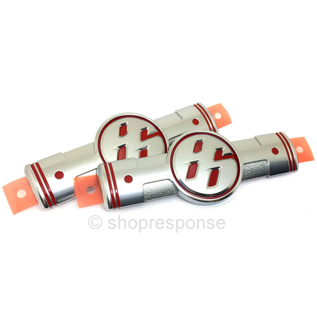 パーツ TOYOTA 86 OEM / JDM Toyota 13-16 Scion FRS 86 Silver / Red 86 Side Emblems