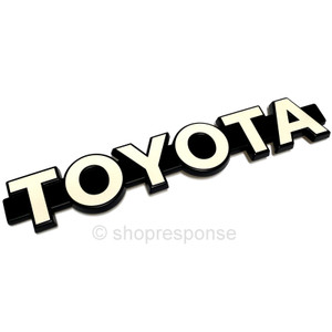 OEM Toyota 81-87 Land Cruiser FJ60 Front Grill TOYOTA Emblem (75316-90A00)