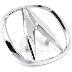 OEM Honda 94-01 Acura Integra Front A Emblem with Fasteners (75700-ST7-A00)