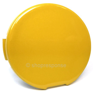 OEM Honda 00-03 S2000 AP1 Front Tow Hook Cover - Spa Yellow Pearl Y52P (71104-S2A-000ZF)