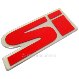OEM Honda 99-00 Civic Si Coupe Rear Si Emblem (75723-S02-A11ZB)