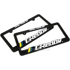 GReddy 21112000 Total Tune-Up License Plate Frame x2