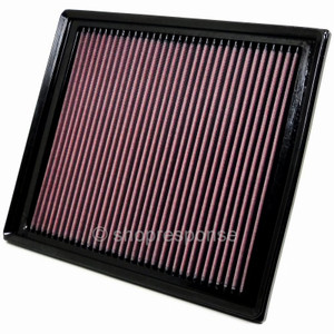 K&N 33-2453 High-Flow Air Filter: Lexus GS F / IS500 / IS F / RC F