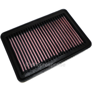 K&N 33-5070 High-Flow Air Filter: 17-21 Honda Civic Type R FK8 K20C1