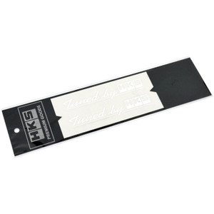 HKS 51003-AK144 Tuned by HKS Stickers - White HKS 51003-AK144 Tuned by HKS Stickers - White