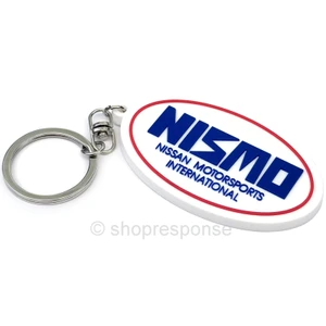 JDM Nissan Nismo Heritage Logo Rubber Keychain (KWA10-50W00)