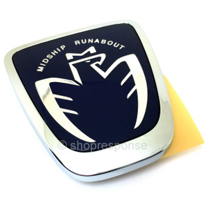 OEM / JDM Toyota 99-07 MR2 MR-S Midship Runabout Front Emblem - Blue (75314-17030)